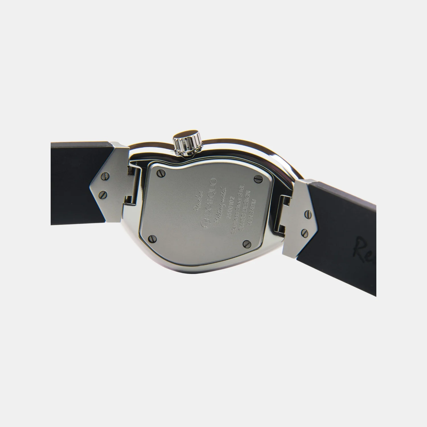 Revolve Unisex Quartz Blue Dial Analog Silicone Watch EX0031.0004 - Image 4