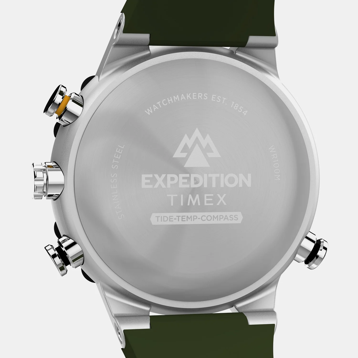Expedition Men Quartz Green Dial Analog Silicone Watch TW2Y14400UJ - Image 4