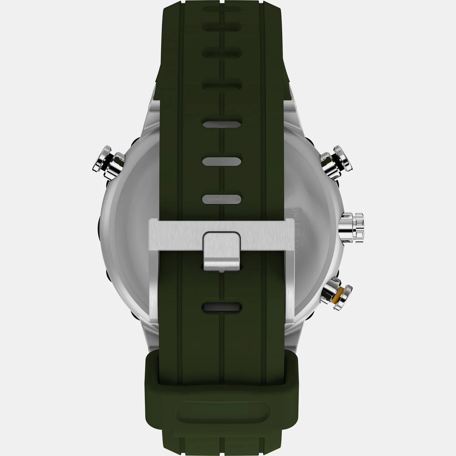 Expedition Men Quartz Green Dial Analog Silicone Watch TW2Y14400UJ - Image 5