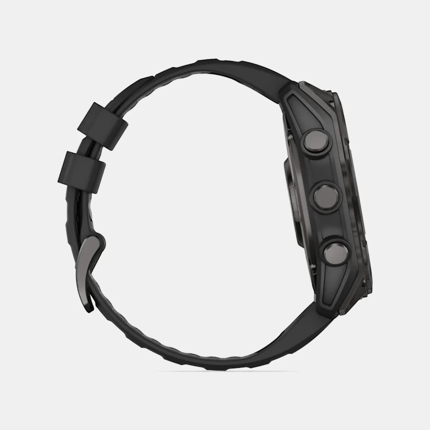 Fenix 8 Unisex Black Dial Digital Silicone Watch 010-02905-00 - Image 3