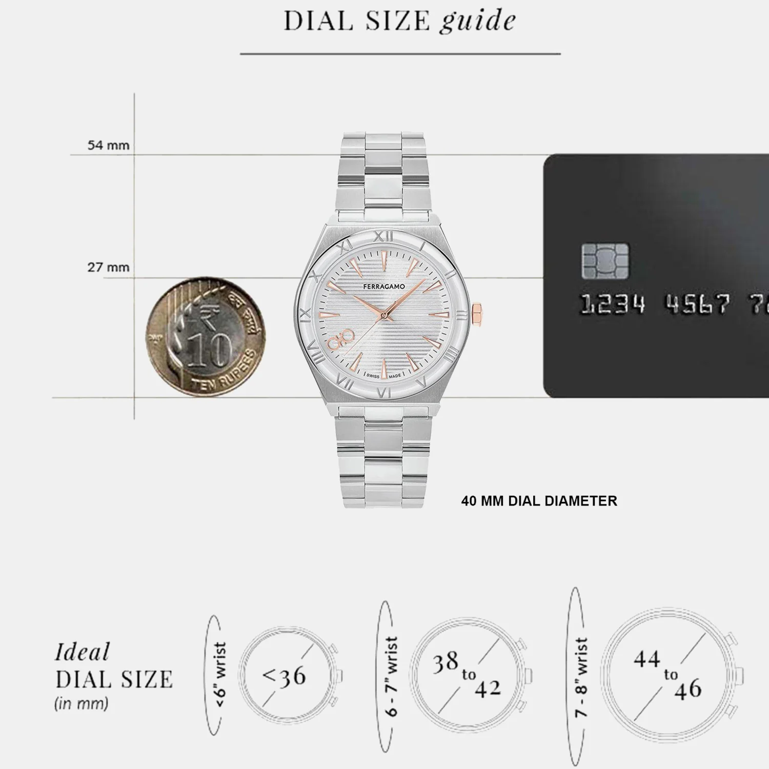 Kv-Vega Upper East 40Mm-F Men Quartz Silver Dial Analog Stainless Steel Watch SFKV00123 - Image 4