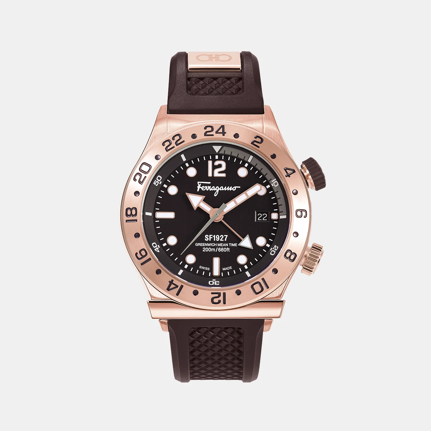 Men Quartz Black Dial Analog Rubber Watch SFMZ00322