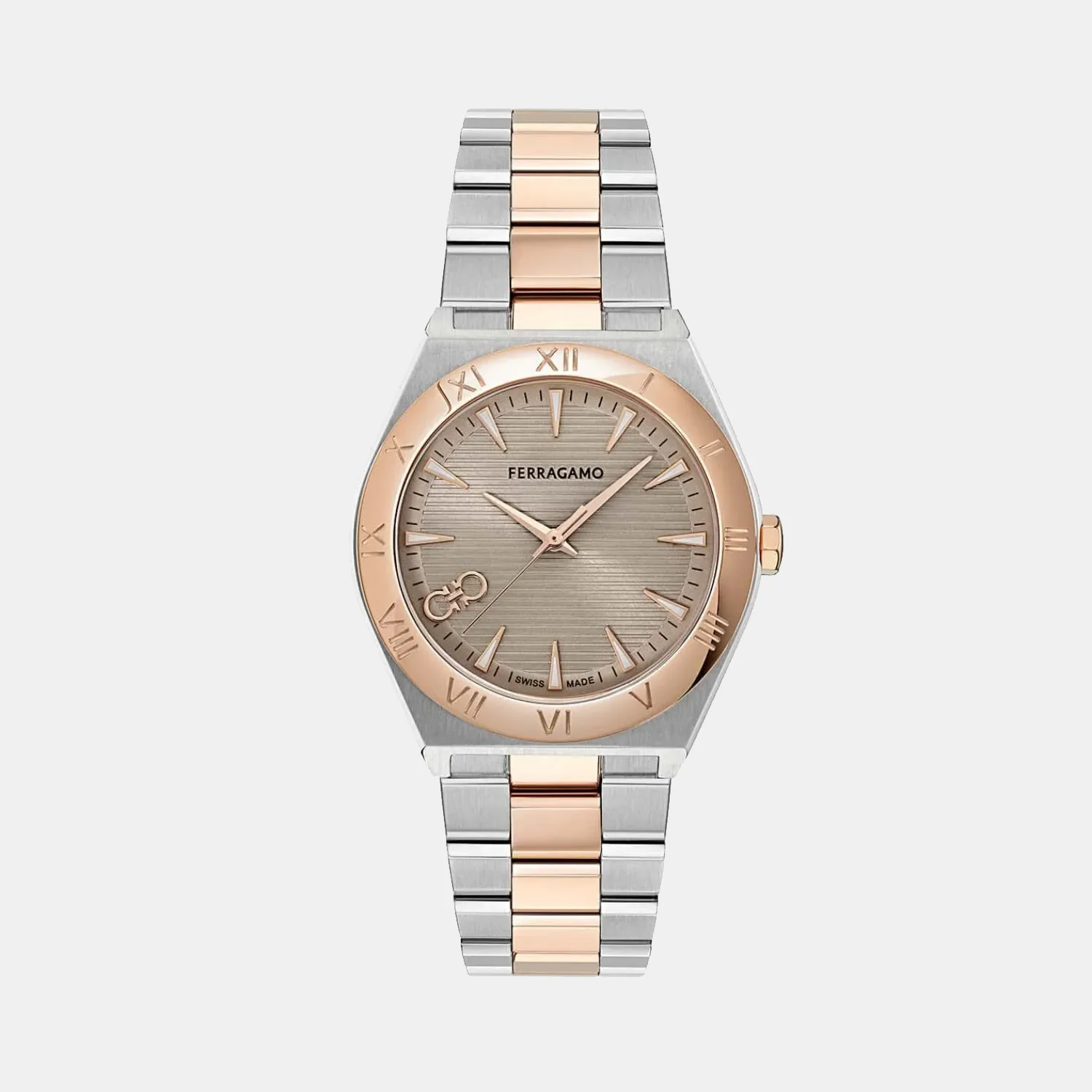 Men Quartz Grey Dial Analog Stainless Steel Watch SFKV00725