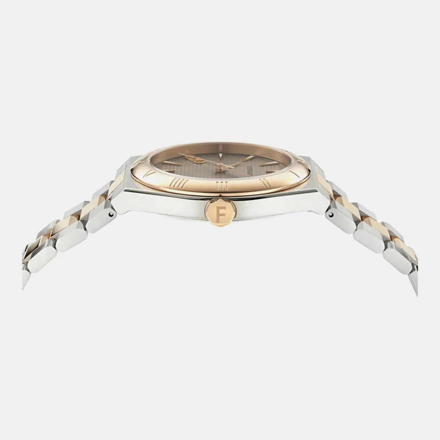 Men Quartz Grey Dial Analog Stainless Steel Watch SFKV00725 - Image 2