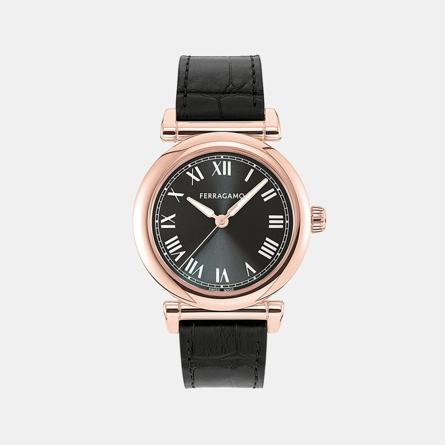 Women Quartz Black Dial Analog Leather Watch SFS000224