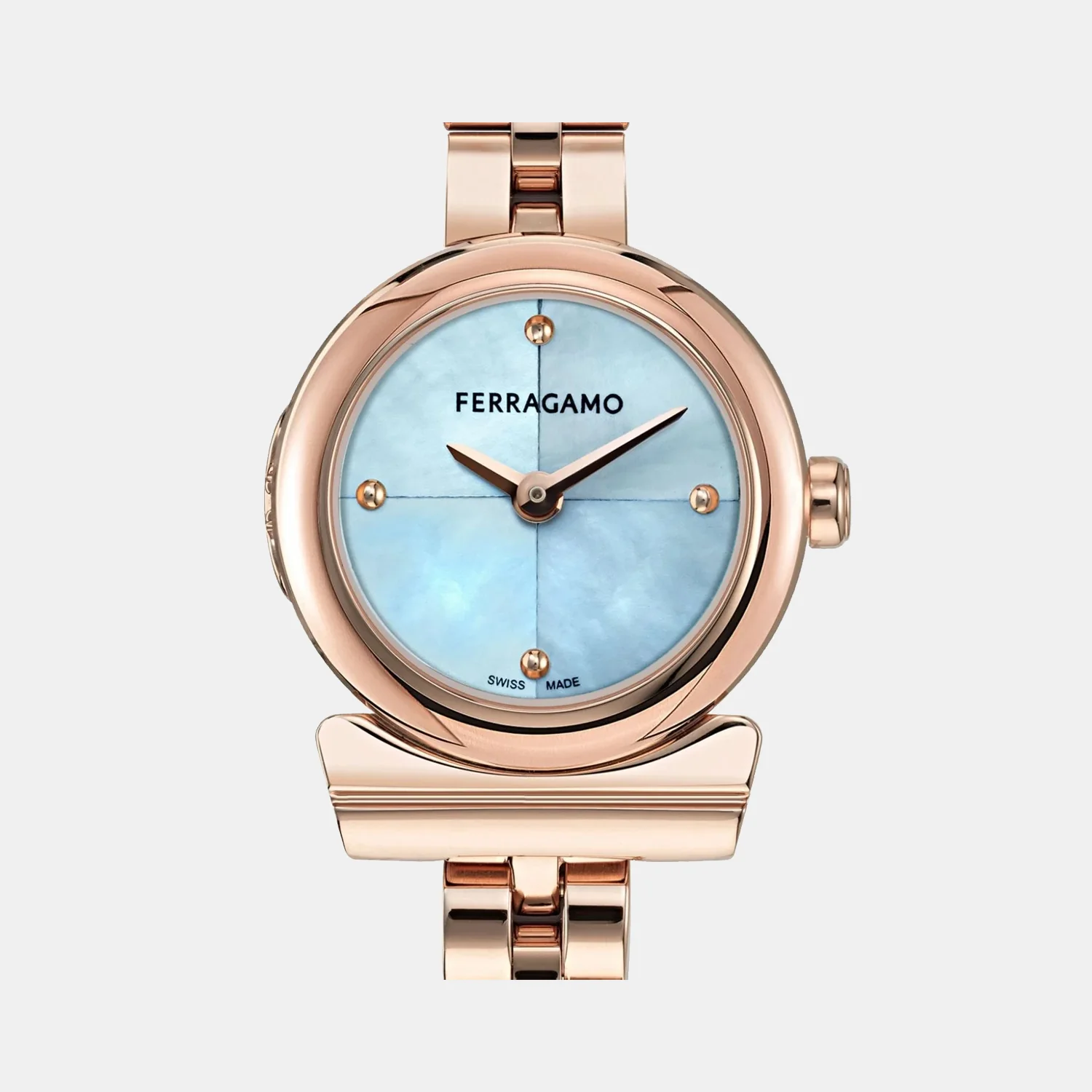 Women Quartz Blue Dial Analog Stainless Steel Watch SFKK02524 - Image 2