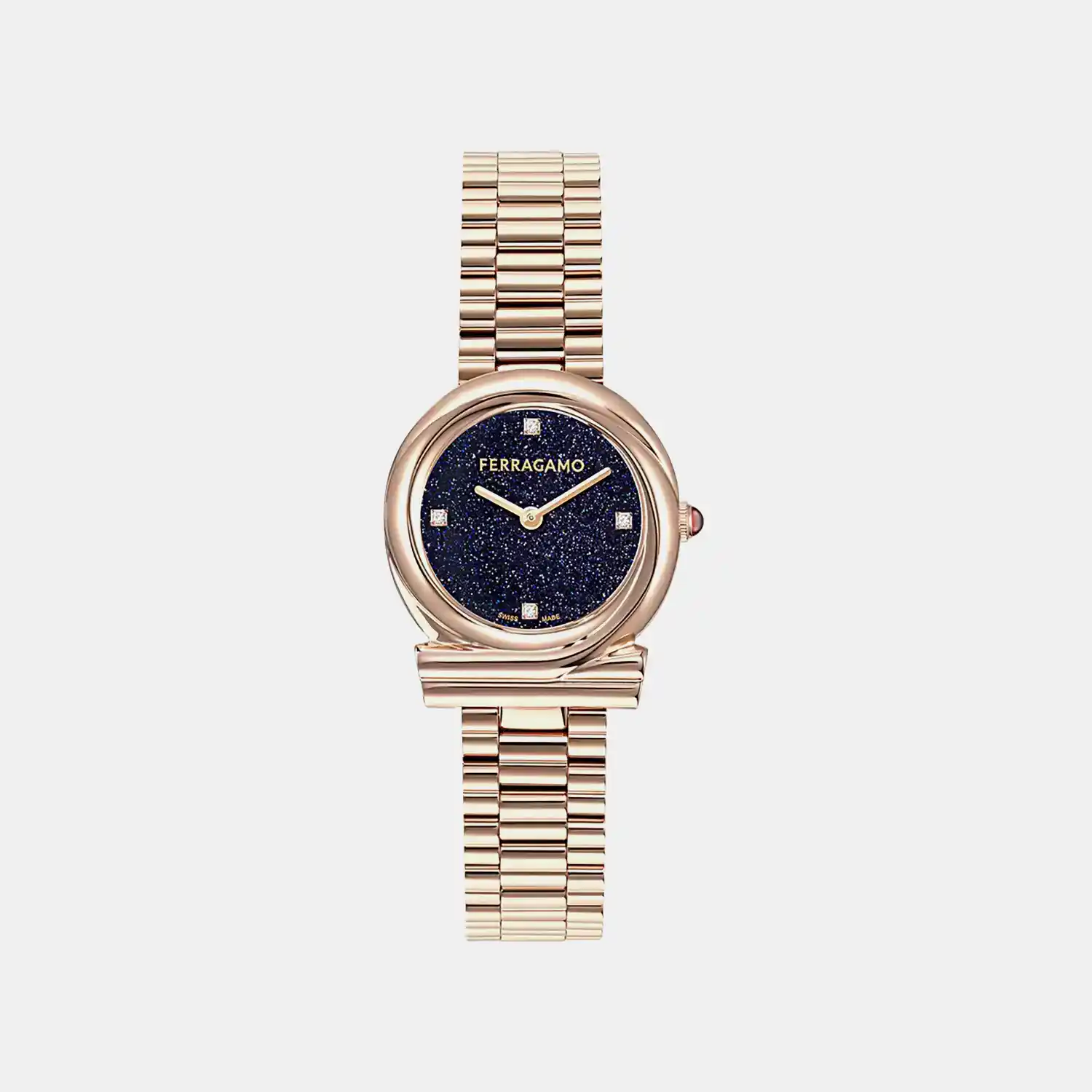 Women Quartz White Dial Analog Stainless Steel Watch SFVB00624