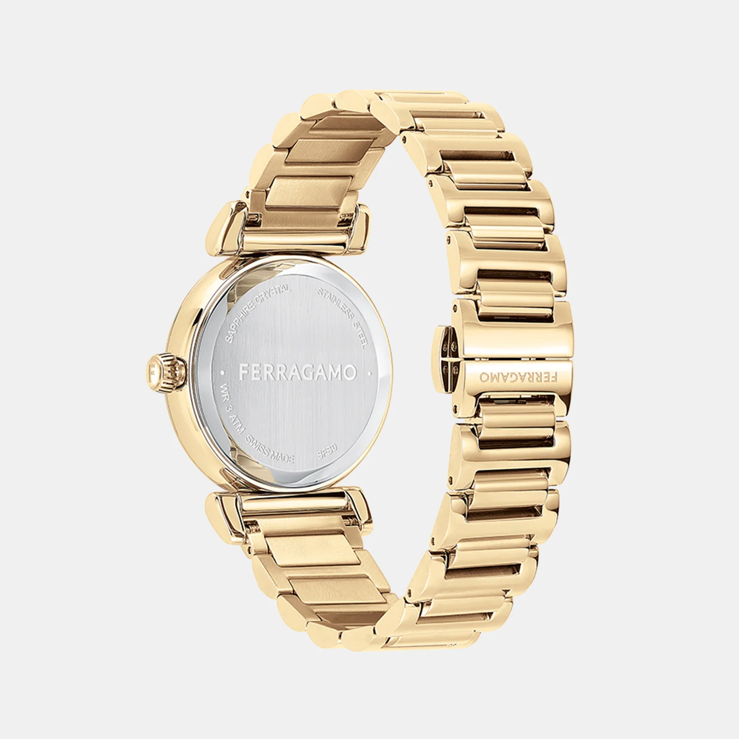 Women Quartz Silver Dial Analog Stainless Steel Watch SFS000524 - Image 3