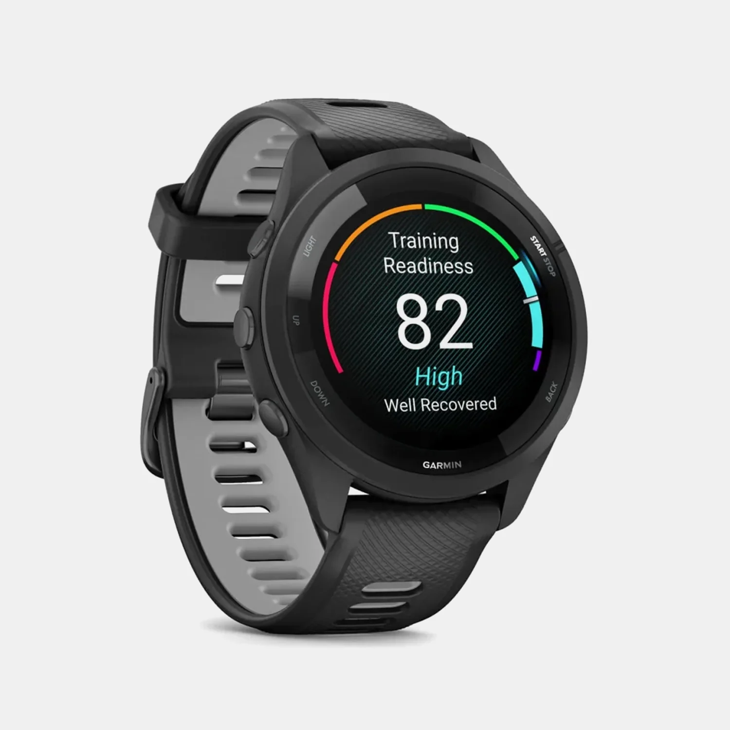 Forerunner 265 Unisex Black Dial Digital Silicone Watch 010-02810-10 - Image 3