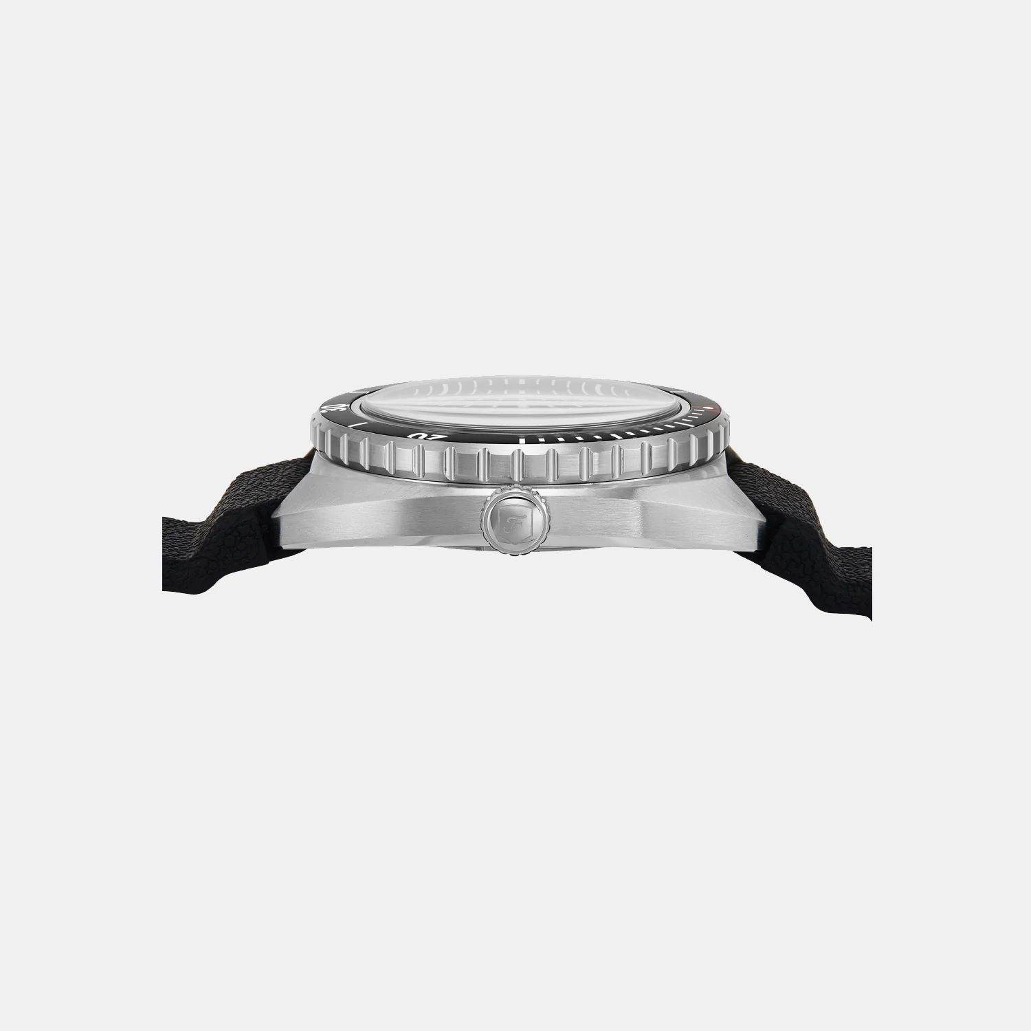 Breaker Men Quartz Black Dial Analog Silicone Watch FS6062 - Image 2