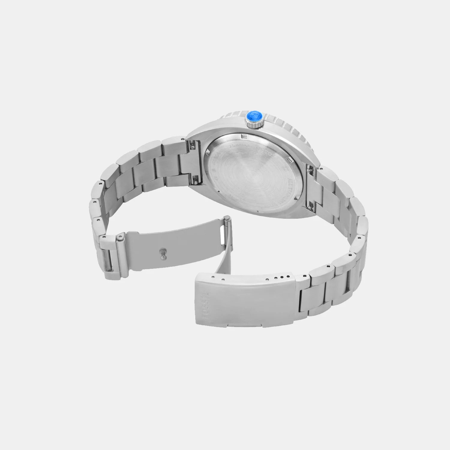 Breaker Men Quartz Blue Dial Analog Stainless Steel Watch FS6064 - Image 5