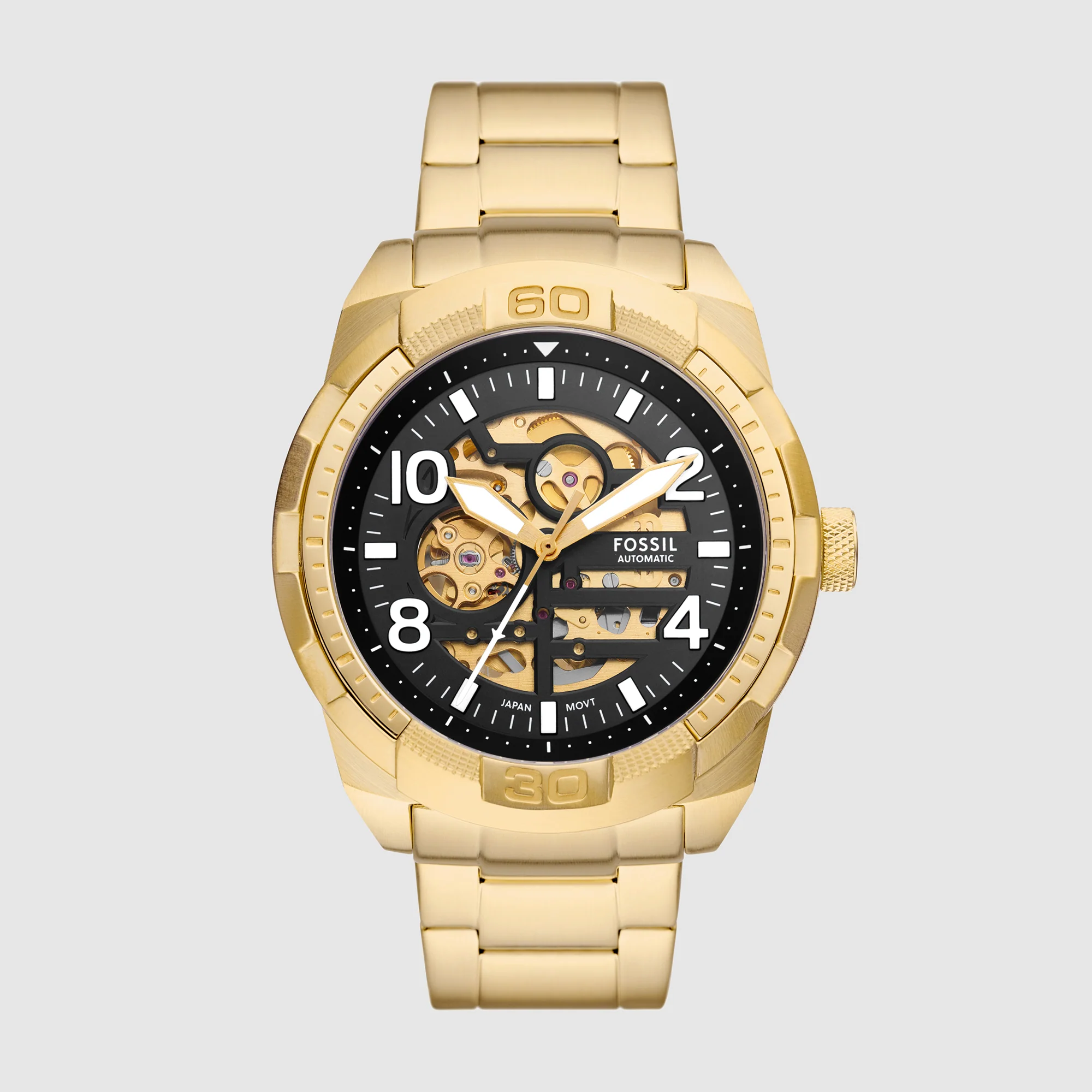 Bronson Men Automatic Black Dial Analog Stainless Steel Watch ME3257 - Image 2