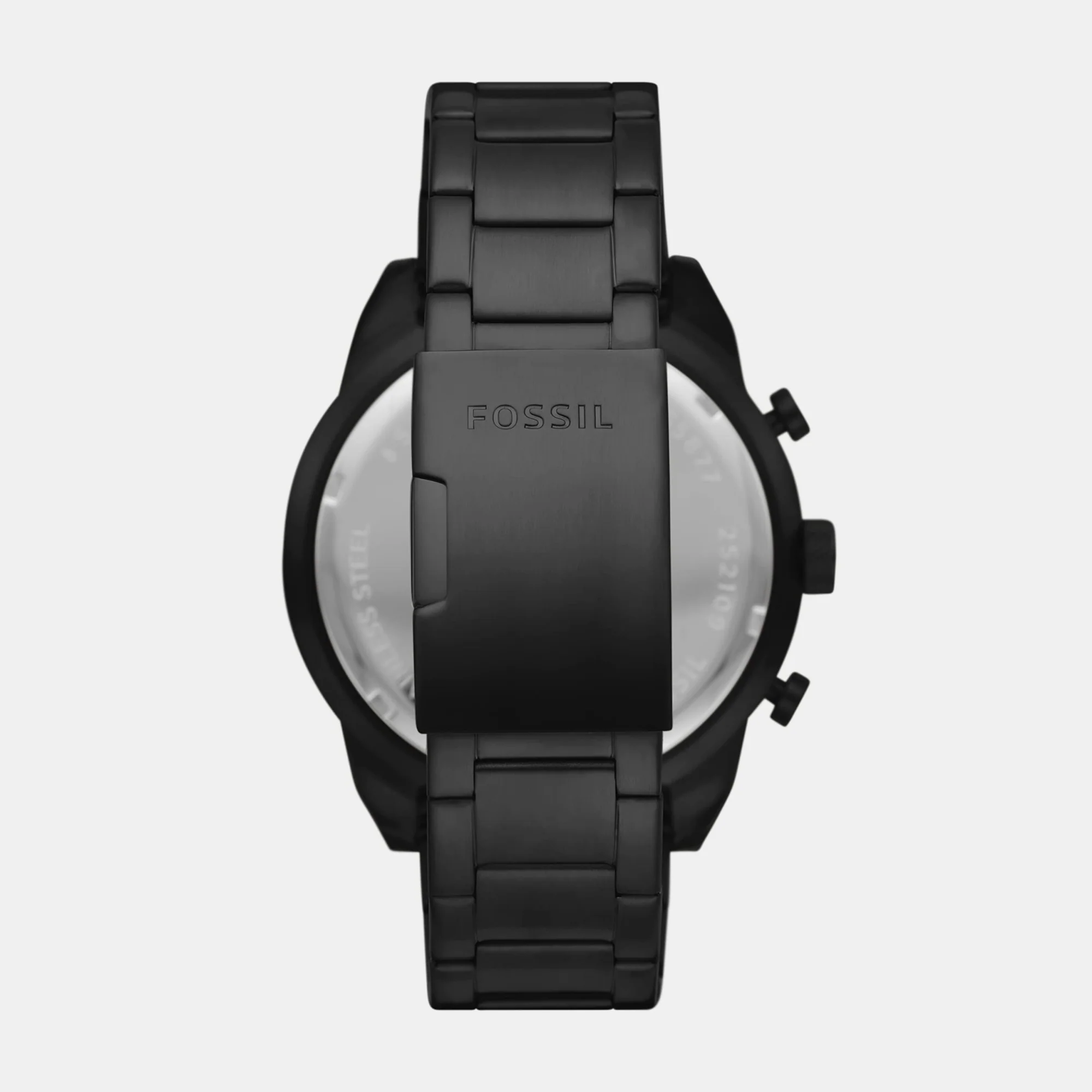 Bronson Men Quartz Black Dial Chronograph Stainless Steel Watch FS5876 - Image 2