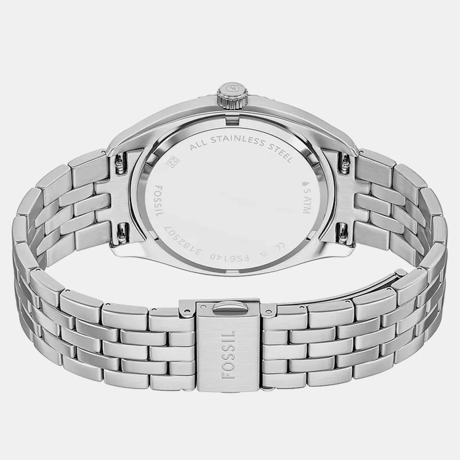 Campbell Men Quartz Blue Dial Analog Stainless Steel Watch FS6140 - Image 5