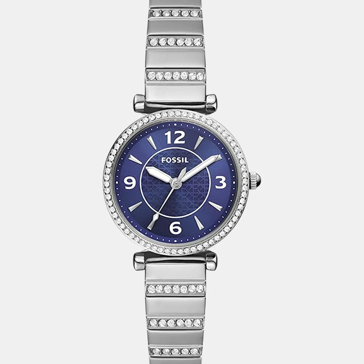 Carlie Women Quartz Blue Dial Analog Stainless Steel Watch ES5190 - Image 3