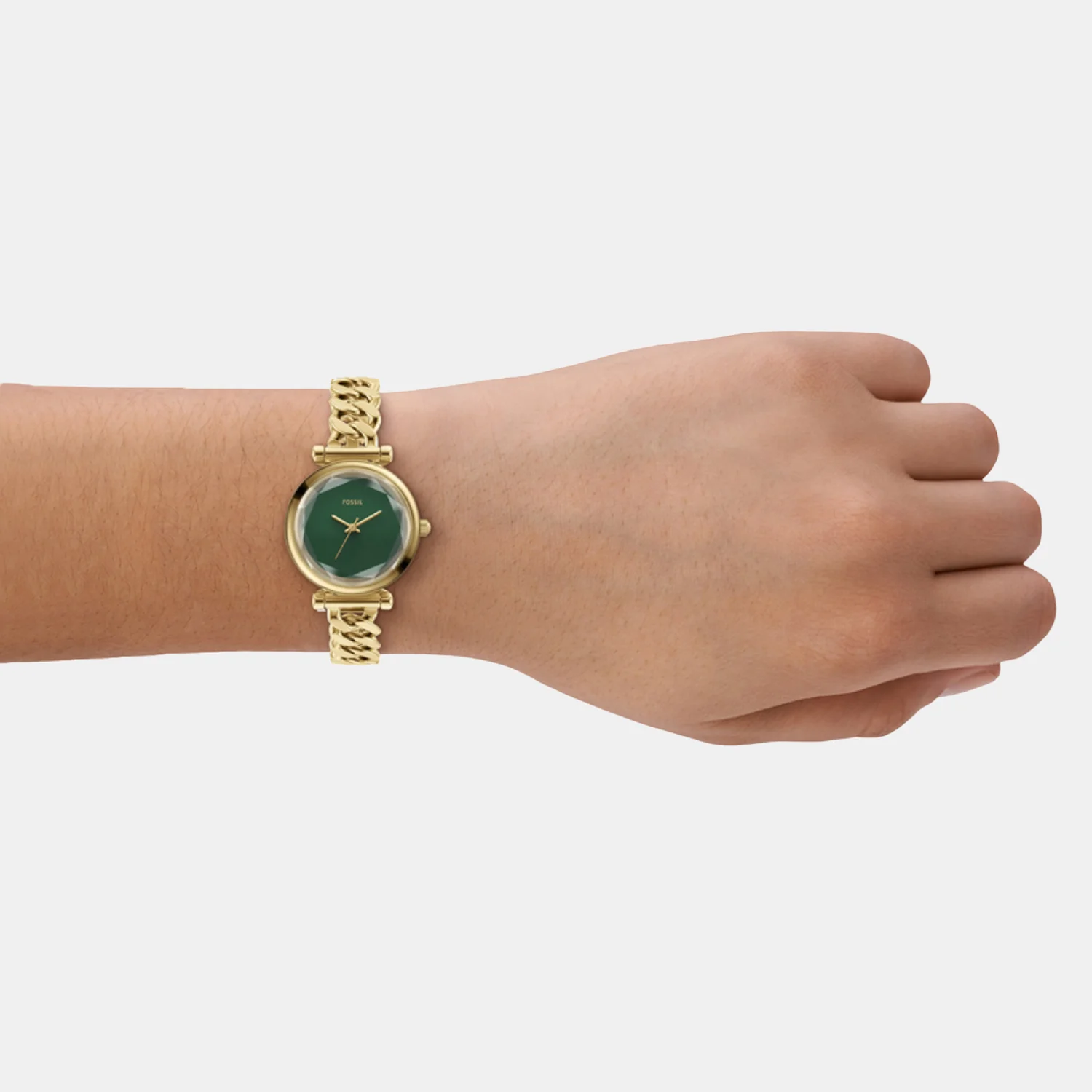 Carlie Women Quartz Green Dial Analog Watch ES5441 - Image 3