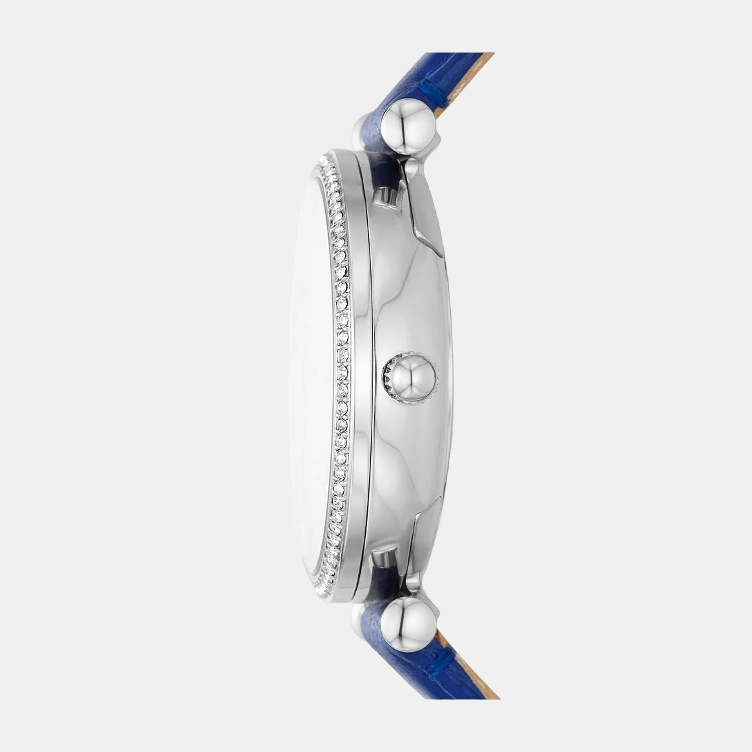 Carlie Women Quartz White Dial Analog Leather Watch ES5188 - Image 2