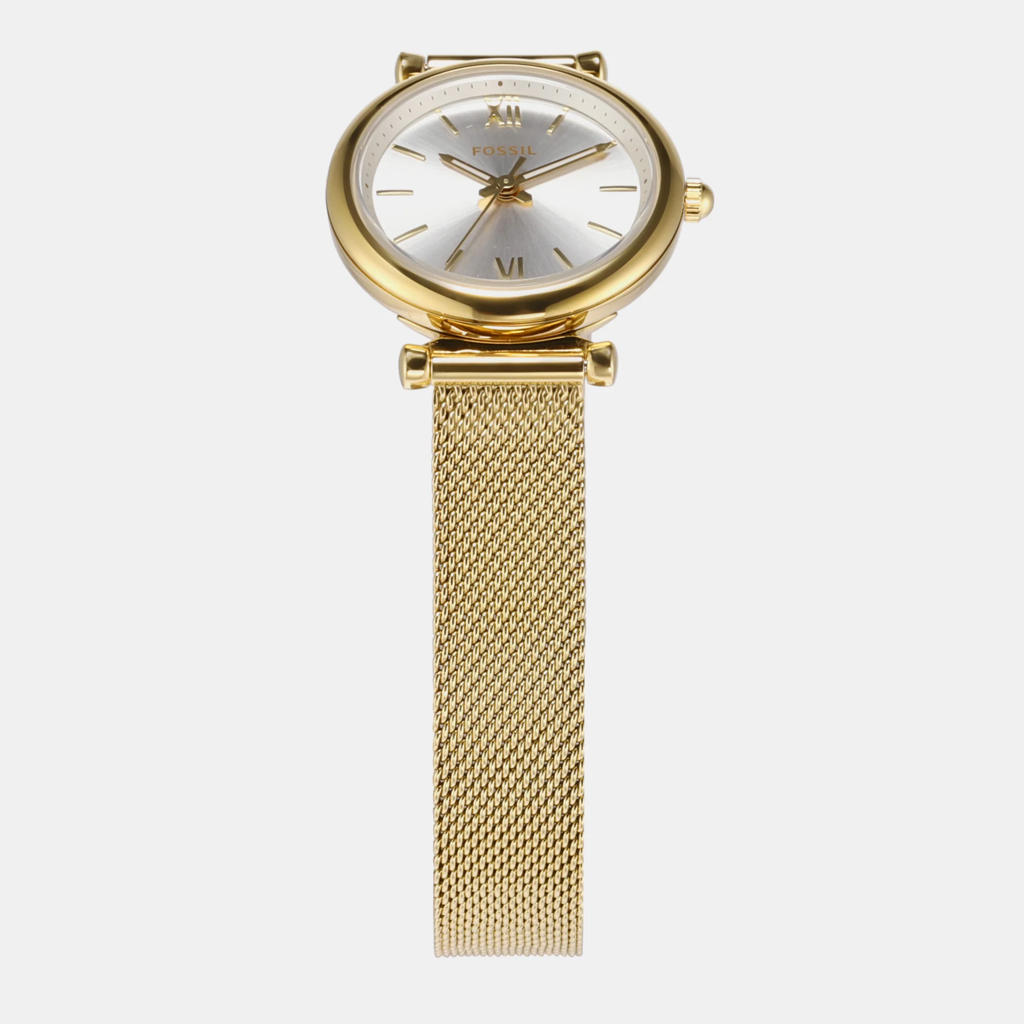 Carlie Women Quartz White Dial Analog Mesh Watch ES5251SET - Image 2