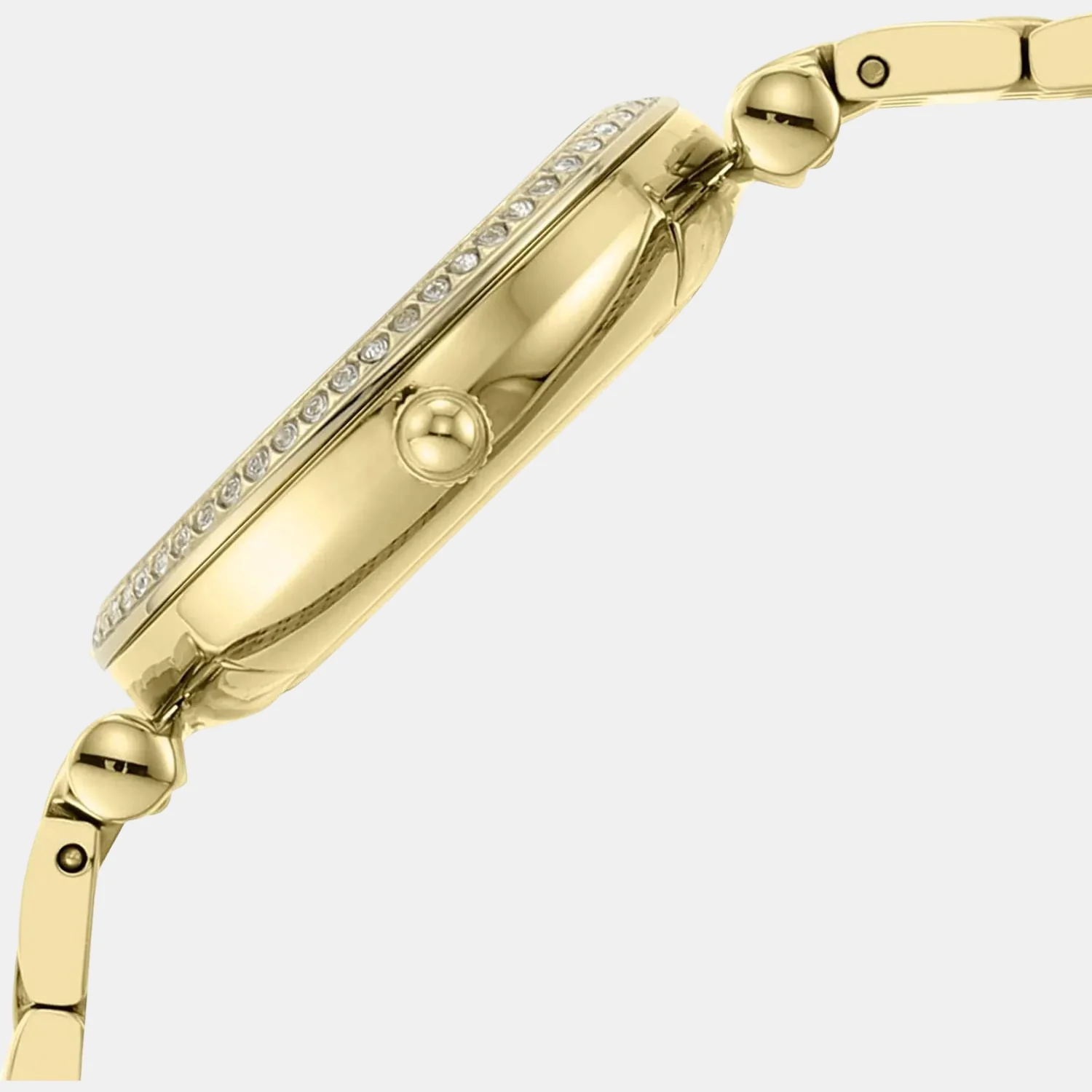 Carlie Women Quartz Mother Of Pearl Dial Analog Stainless Steel Watch ES4735 - Image 3