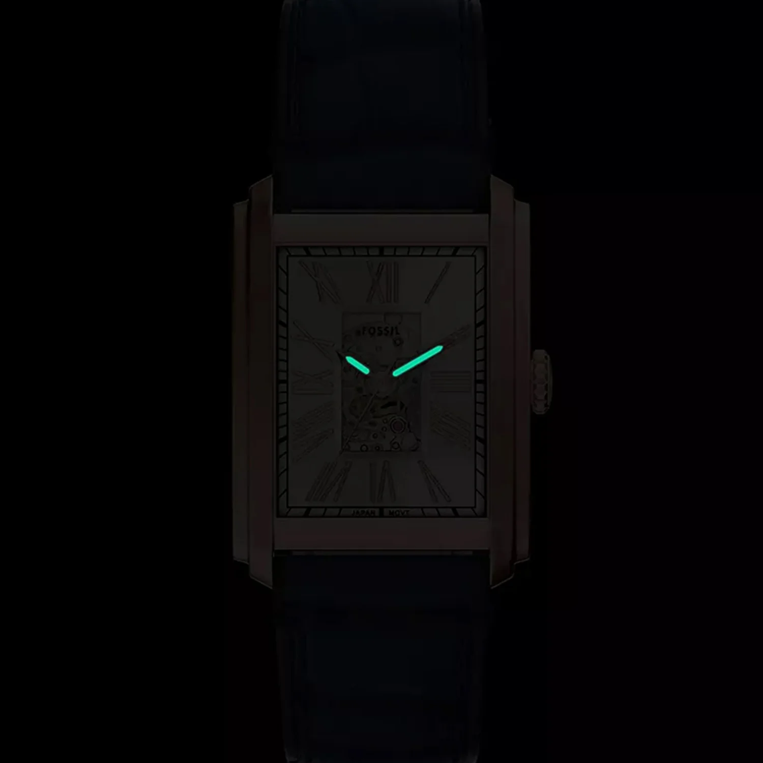 Carraway Men Automatic Silver Dial Analog Leather Watch ME3274 - Image 8