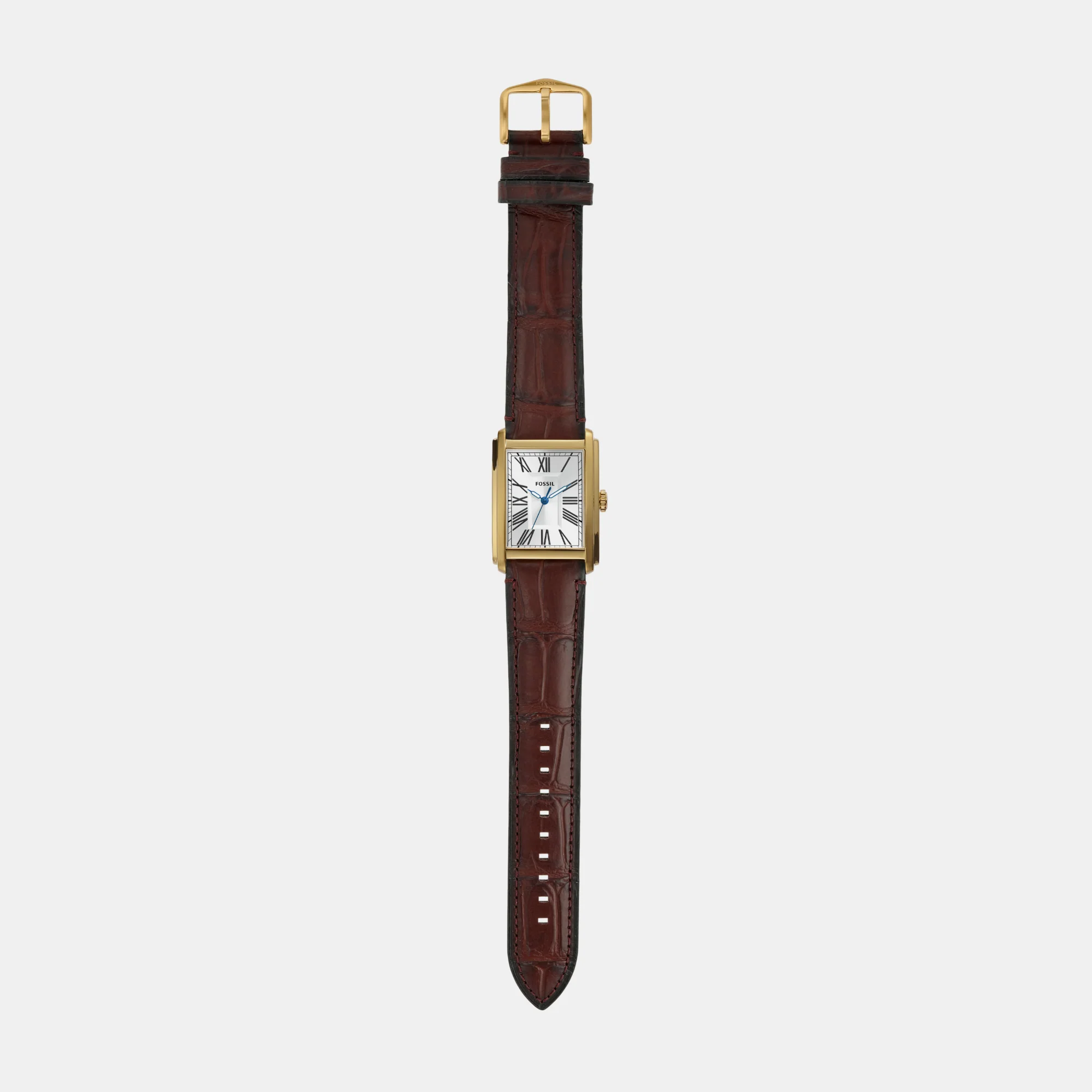 Carraway Men Quartz Silver Dial Analog Leather Watch FS6011 - Image 8