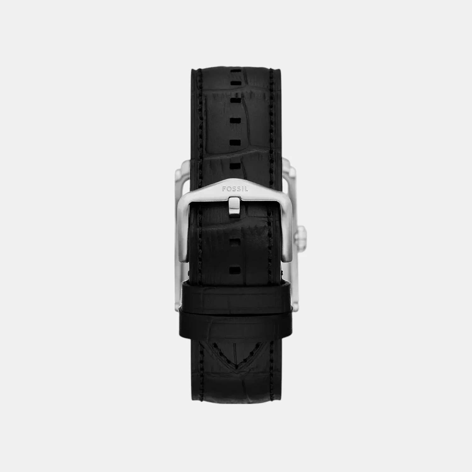 Carraway Men Quartz Silver Dial Analog Leather Watch FS6078 - Image 4