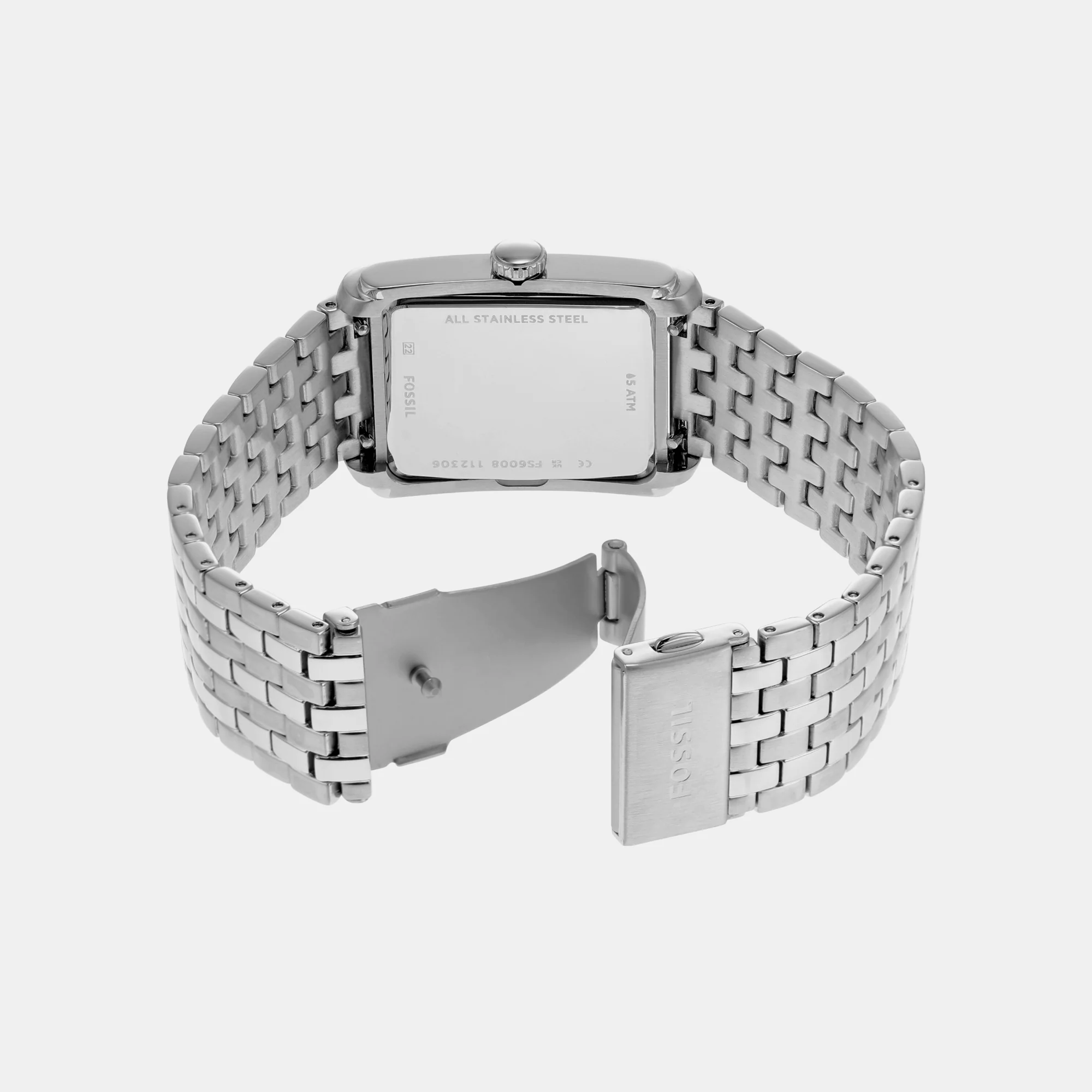Carraway Men Quartz Silver Dial Analog Stainless Steel Watch FS6008 - Image 6