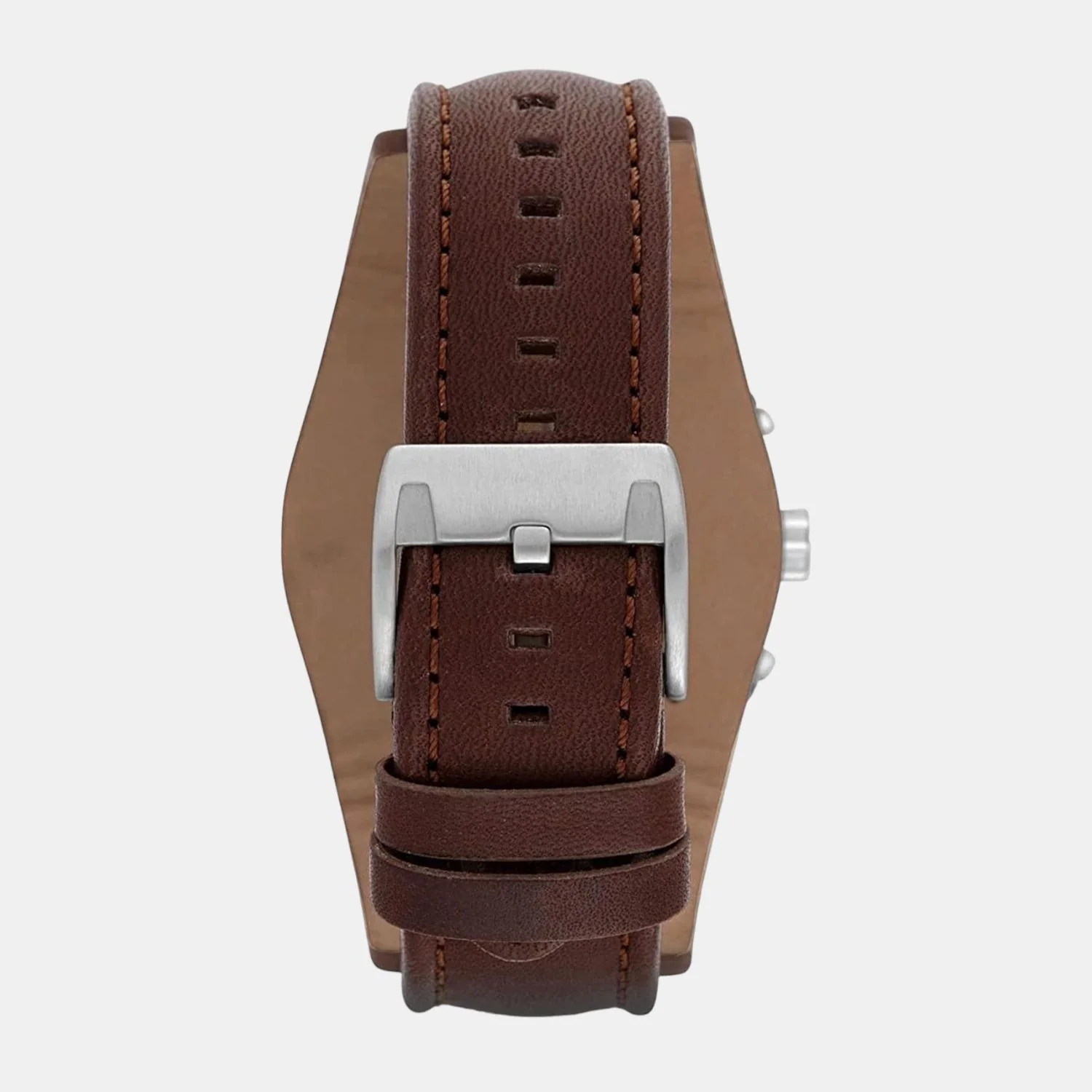 Coachman Men Quartz Black Dial Chronograph Leather Watch CH2891 - Image 2