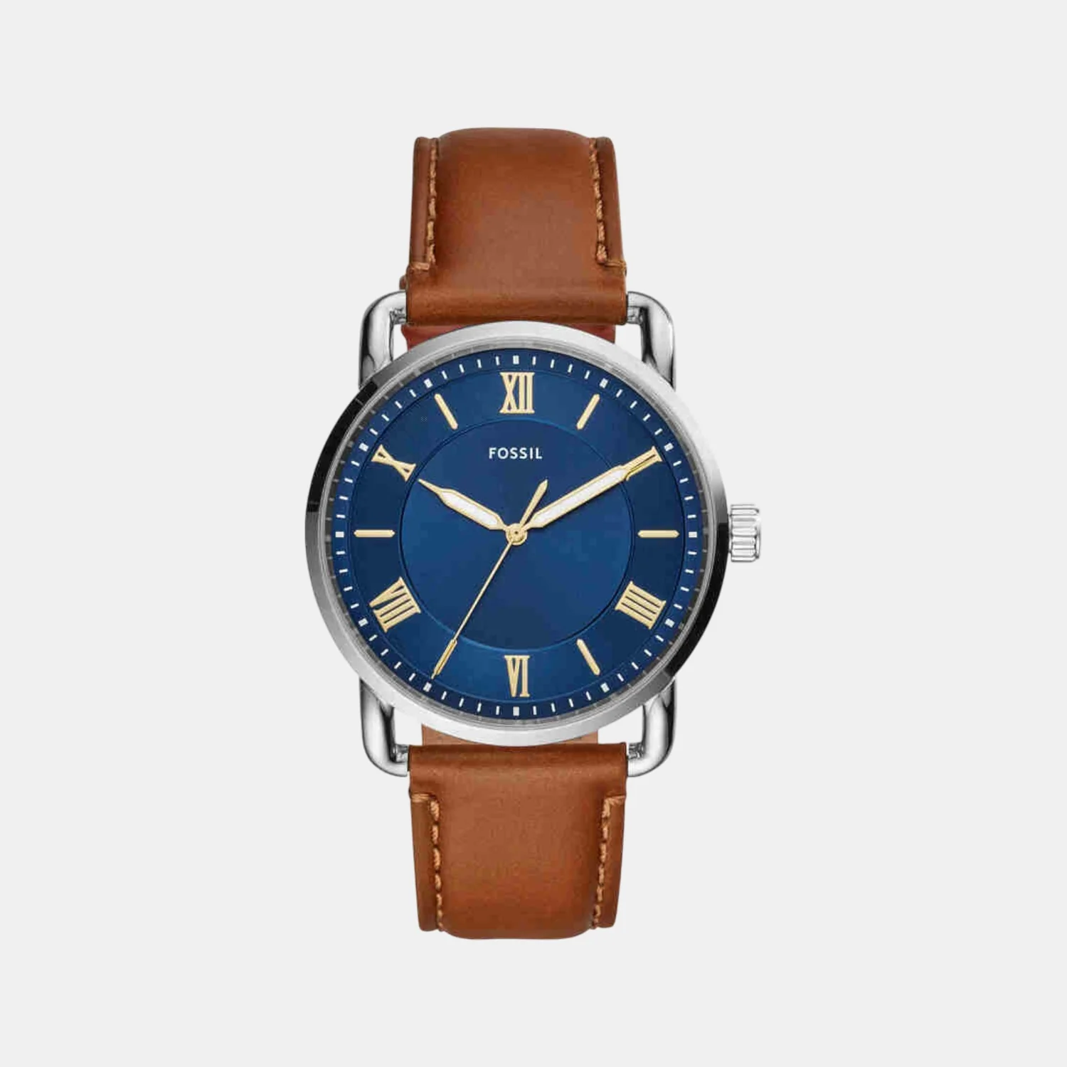 Copeland Men Quartz Blue Dial Analog Leather Watch FS5661 - Image 2