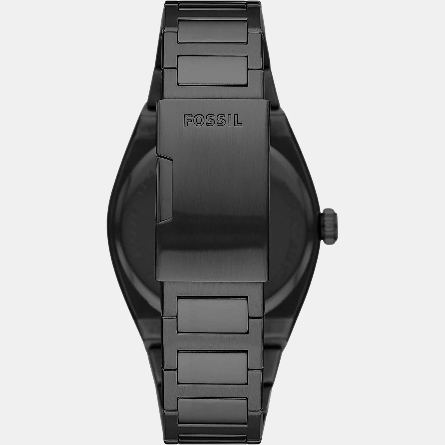 Everett Men Quartz Black Dial Analog Stainless Steel Watch FS5824 - Image 4