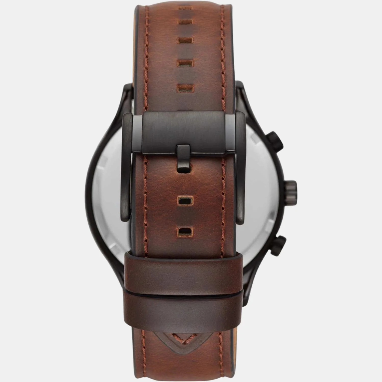 Fenmore Men Quartz Black Dial Chronograph Leather Watch BQ2453 - Image 3