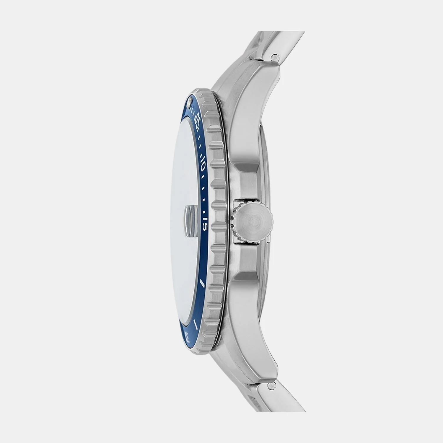Fossil Blue Dive Men Quartz Blue Dial Analog Stainless Steel Watch FS5949 - Image 2