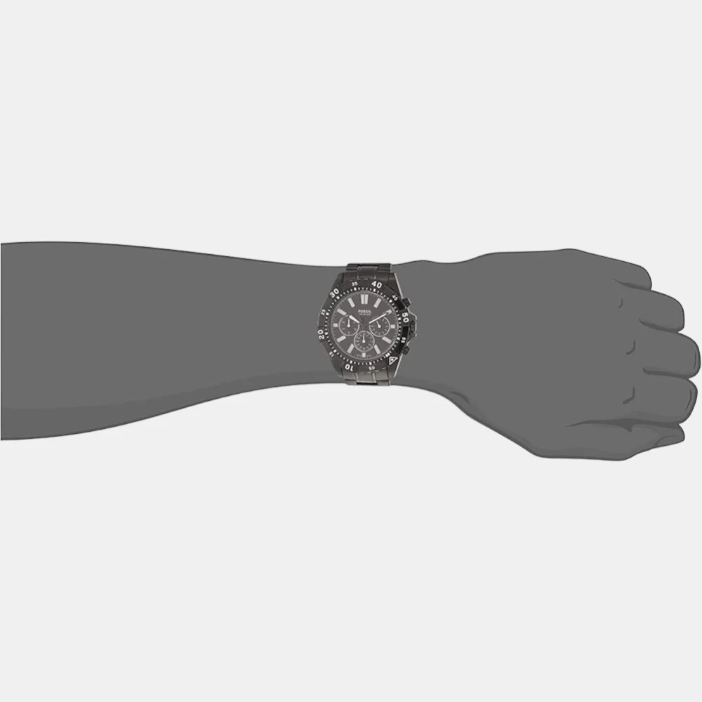 Garrett Men Quartz Black Dial Chronograph Stainless Steel Watch FS5773 - Image 6