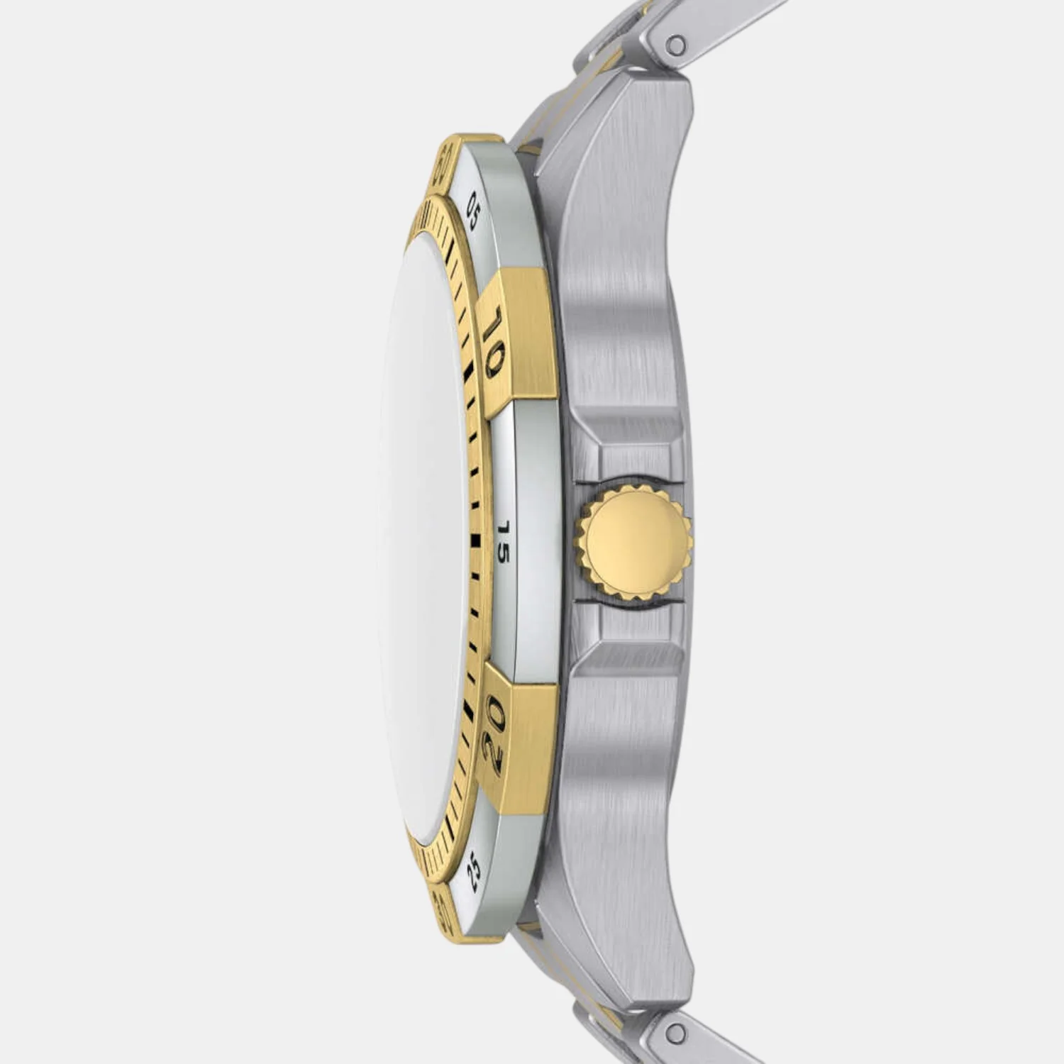Garrett Men Quartz Silver Dial Multi-Function Stainless Steel Watch FS6148 - Image 3