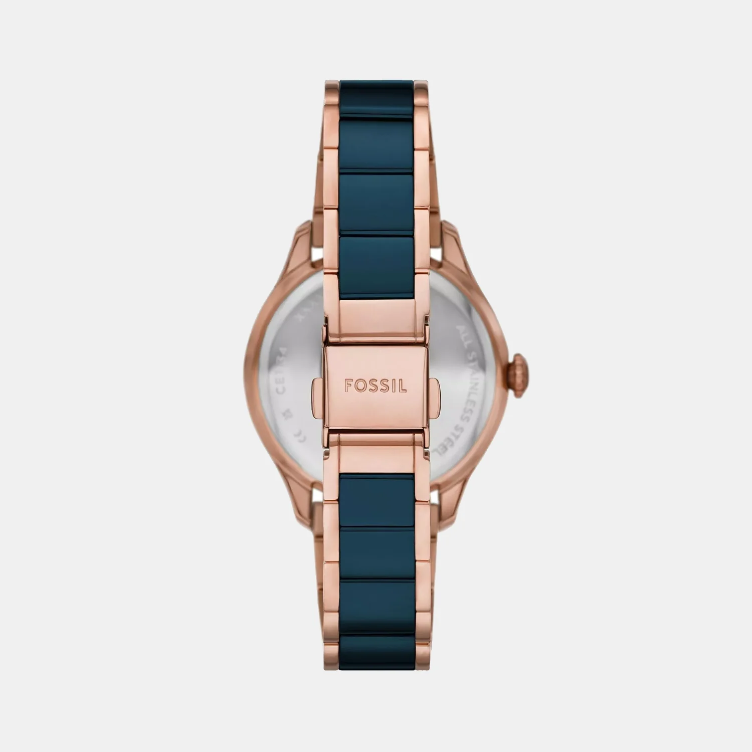 Gilmore Quartz Women Navy Blue Dial Analog Ceramic Watch CE1134 - Image 4