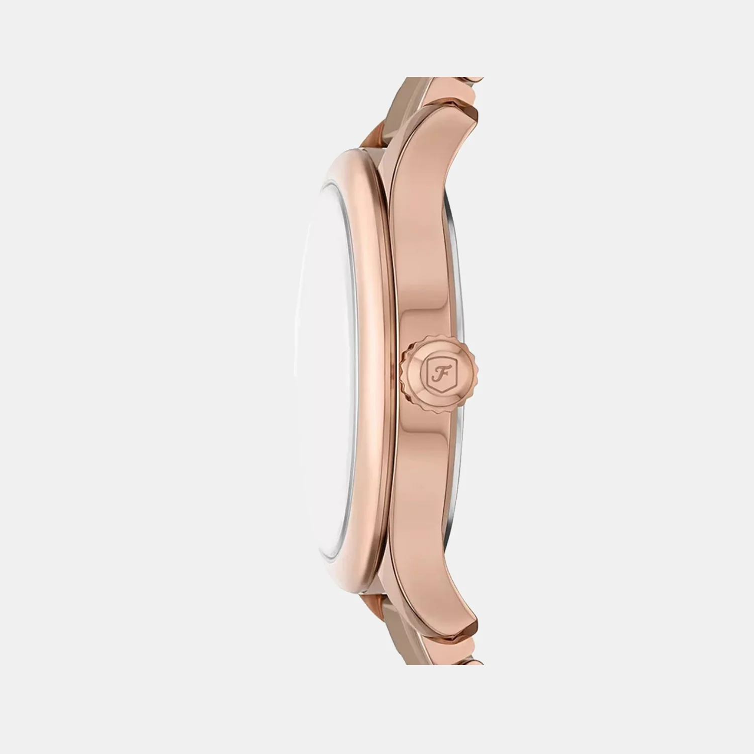 Gilmore Quartz Women Rose Gold Dial Analog Ceramic Watch CE1133 - Image 3