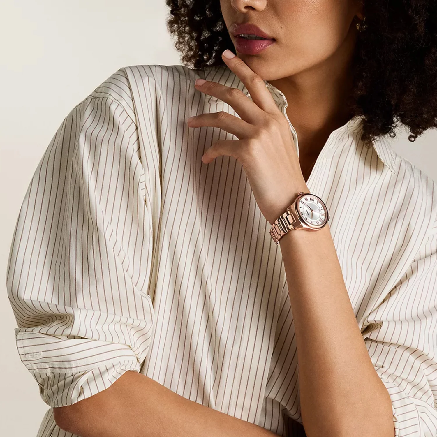 Gilmore Women Quartz Silver Dial Analog Stainless Steel Watch ES5394 - Image 5
