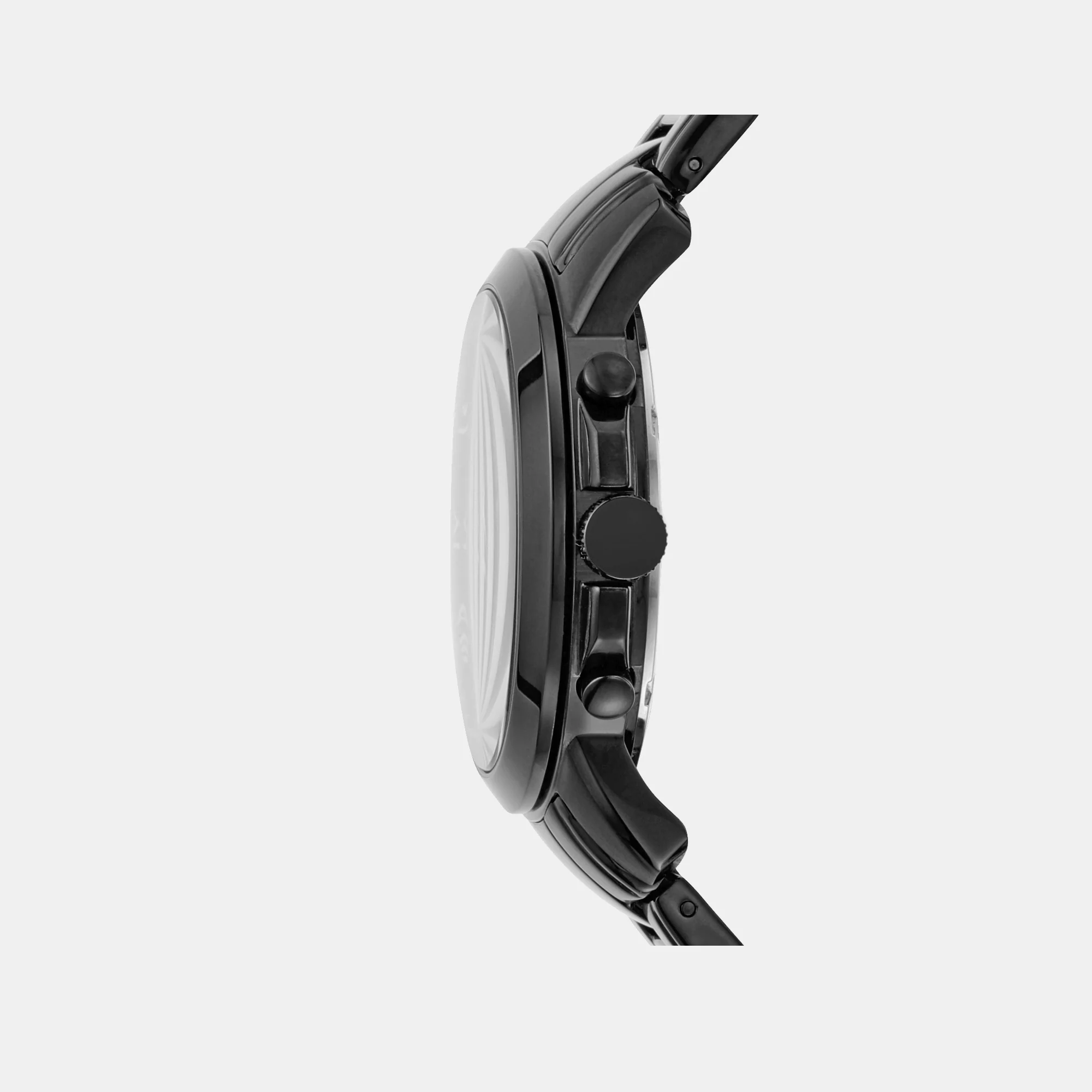 Grant Men Quartz Black Dial Chronograph Stainless Steel Watch FS4832 - Image 3