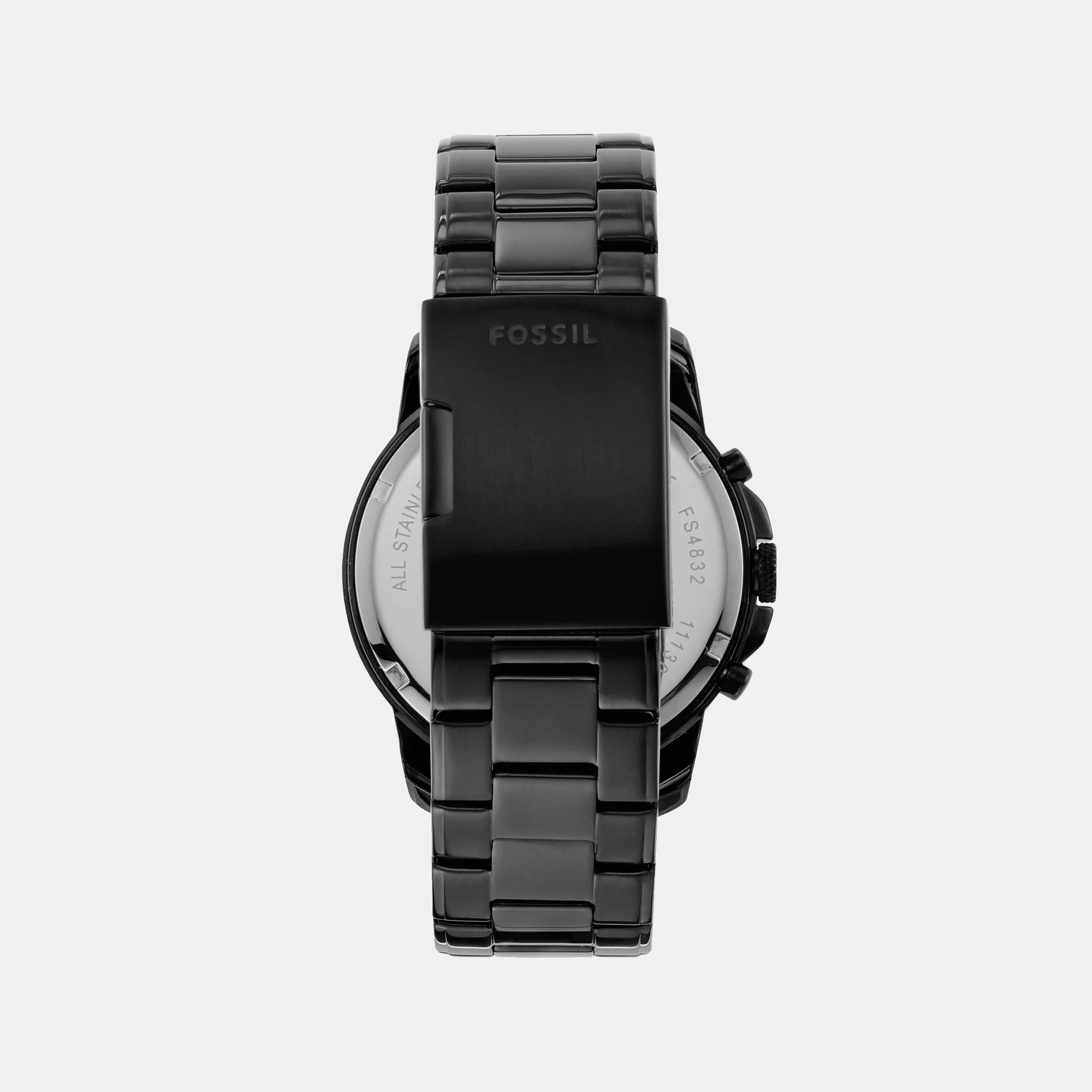 Grant Men Quartz Black Dial Chronograph Stainless Steel Watch FS4832 - Image 6