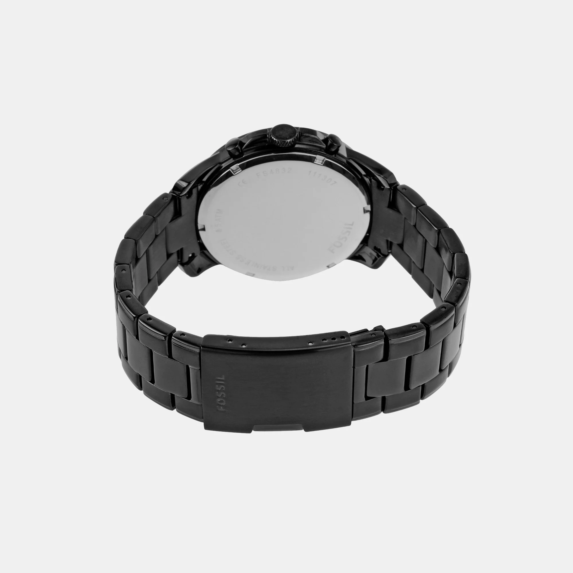 Grant Men Quartz Black Dial Chronograph Stainless Steel Watch FS4832 - Image 7
