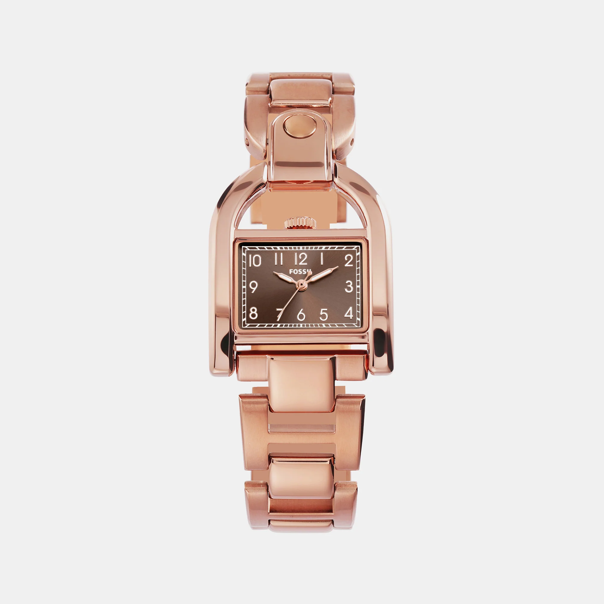 Harwell Women Quartz Brown Dial Analog Stainless Steel Watch ES5328 - Image 2