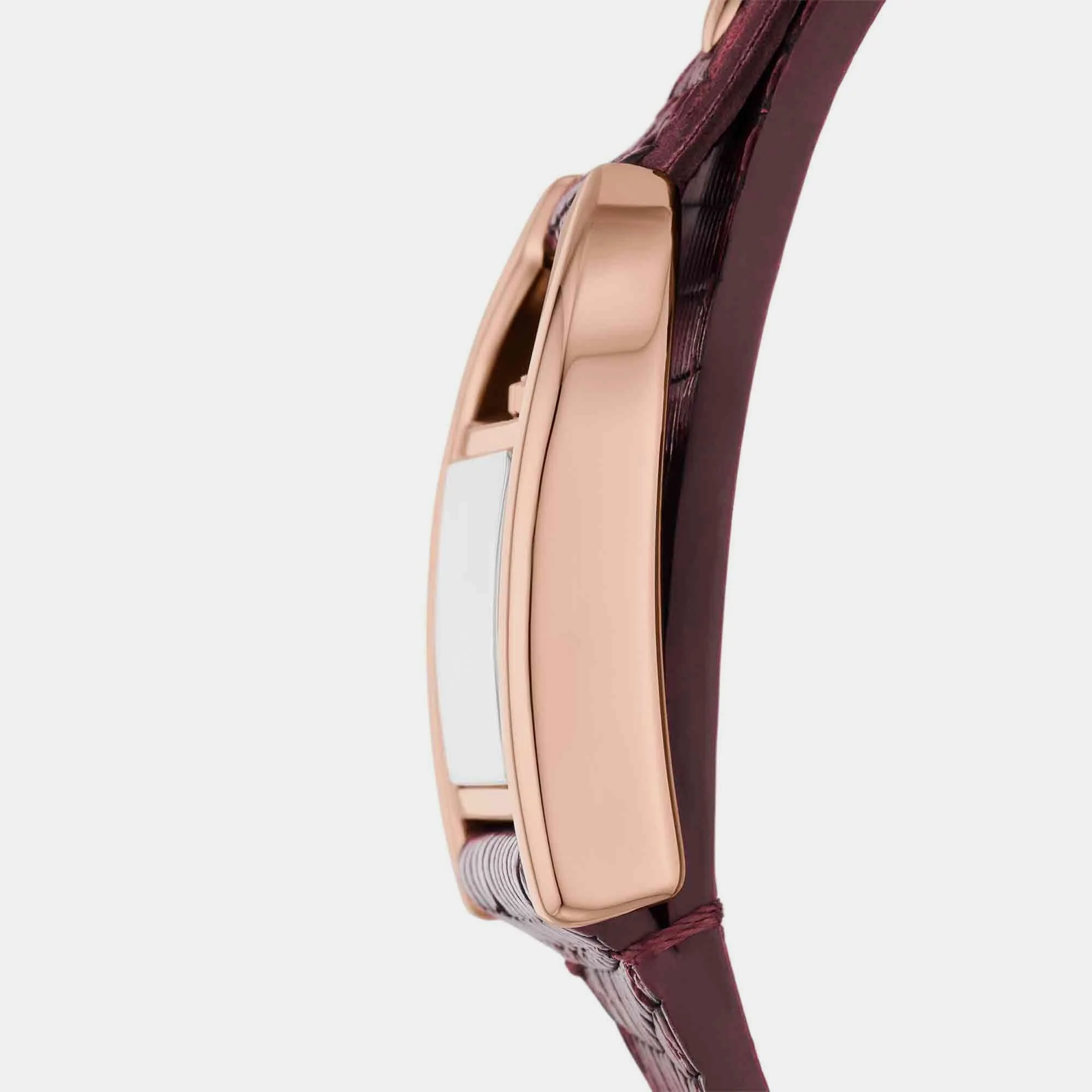 Harwell Women Quartz Rose Gold Dial Analog Leather Watch ES5301 - Image 3