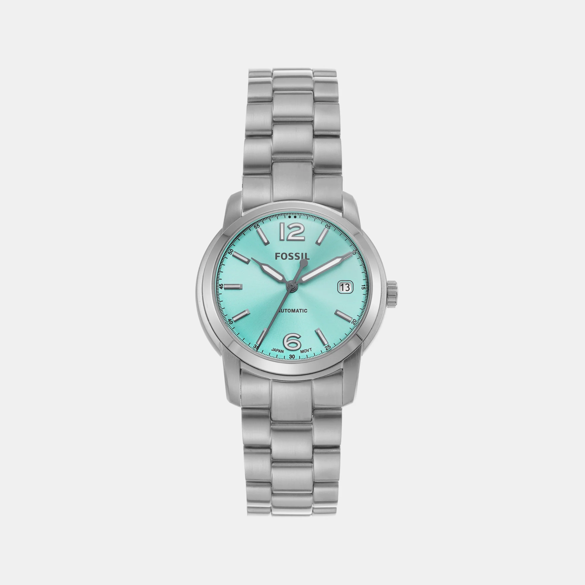 Heritage Women Automatic Blue Dial Analog Stainless Steel Watch ME3245