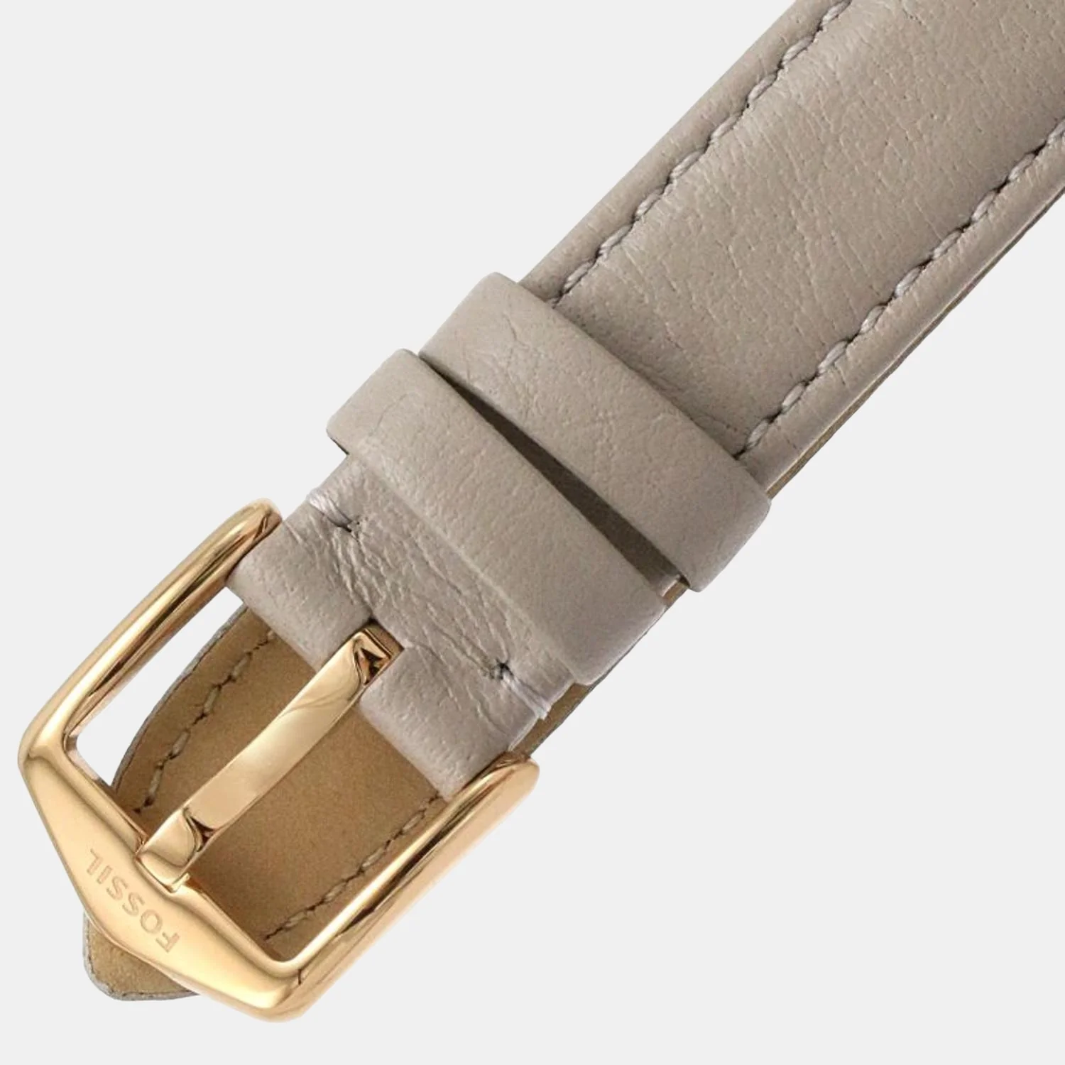 Jacqueline Women Quartz Grey Dial Chronograph Leather Watch ES5097 - Image 5
