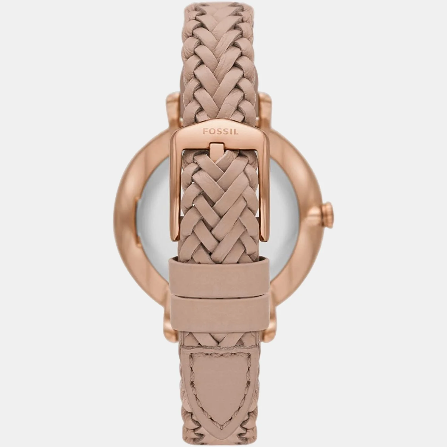 Jacqueline Women Quartz Rose Gold Dial Analog Leather Watch ES5207 - Image 2