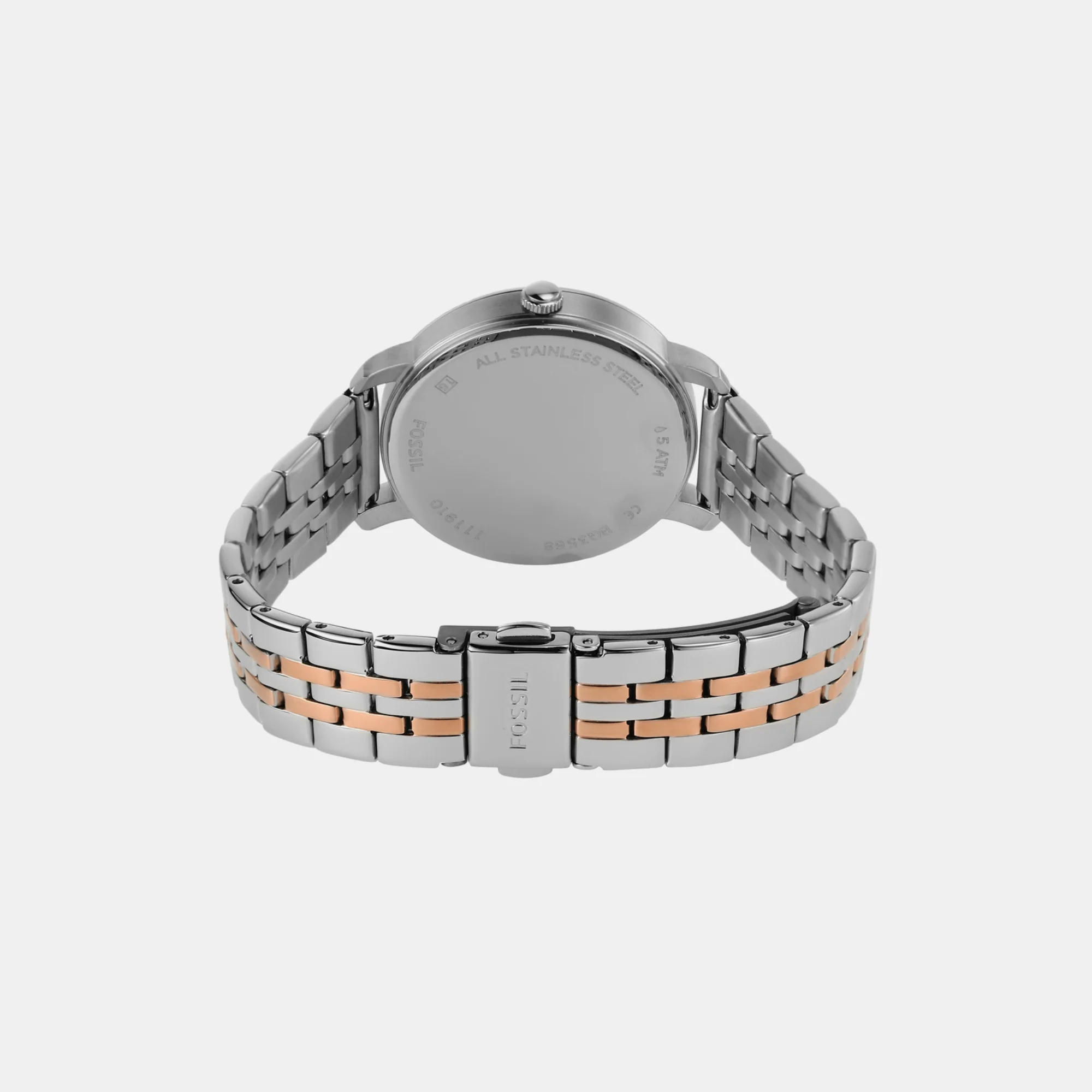 Lexie Luther Women Quartz Silver Dial Analog Stainless Steel Watch BQ3568 - Image 2