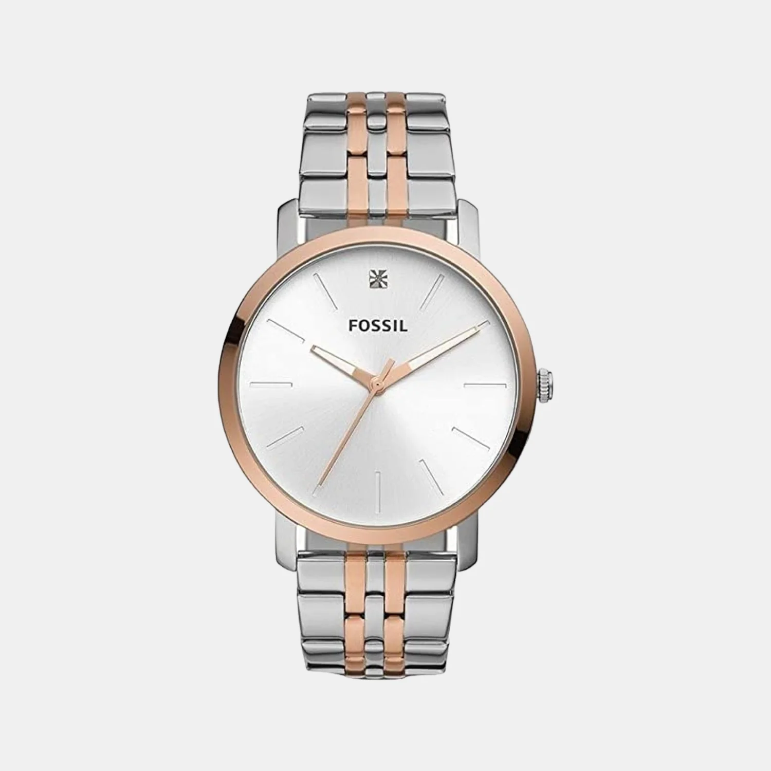 Luther Men Quartz Silver Dial Analog Stainless Steel Watch BQ2417