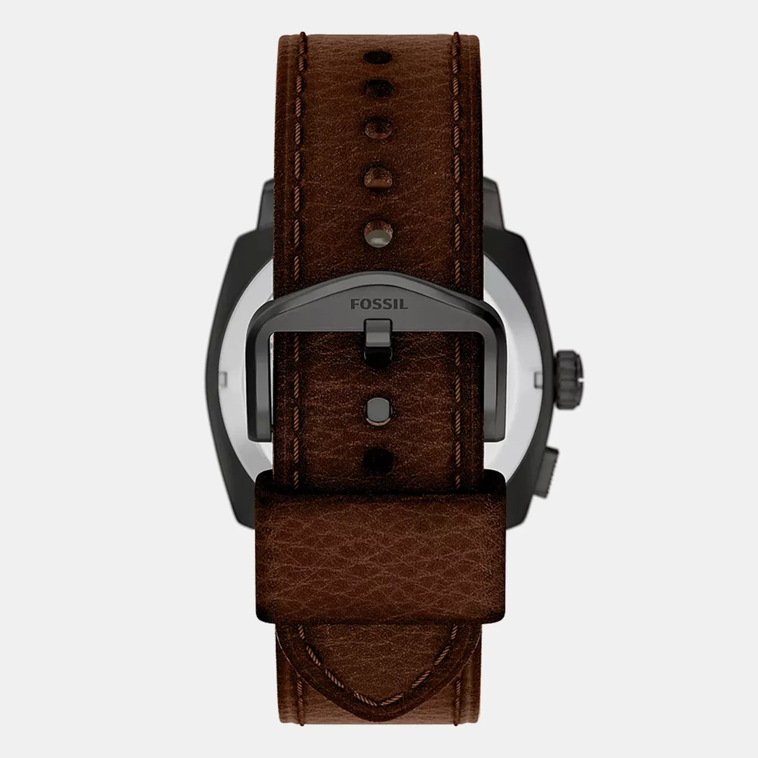 Machine Big Tic Men Quartz Dual Tone Dial Analog-digital Leather Watch FS6165 - Image 6