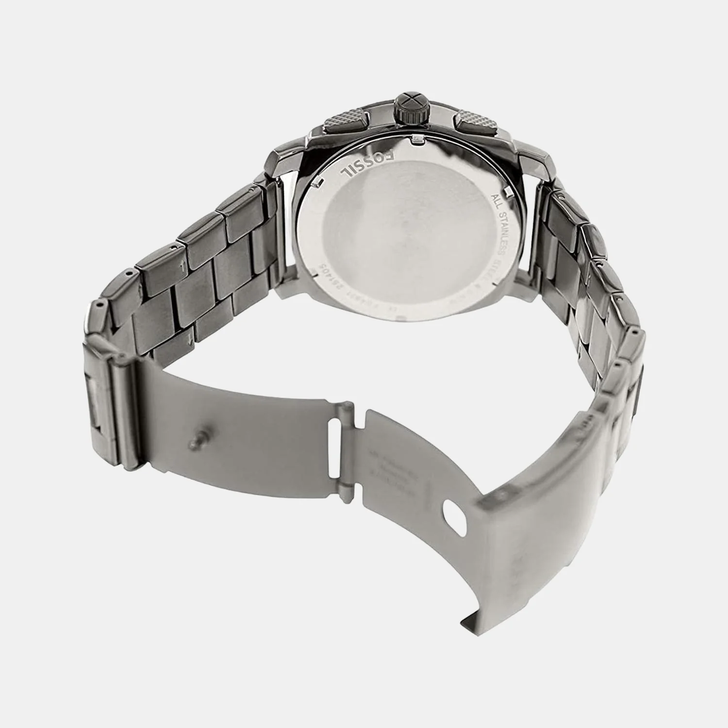 Machine Men Quartz Black Dial Chronograph Stainless Steel Watch FS4931 - Image 4