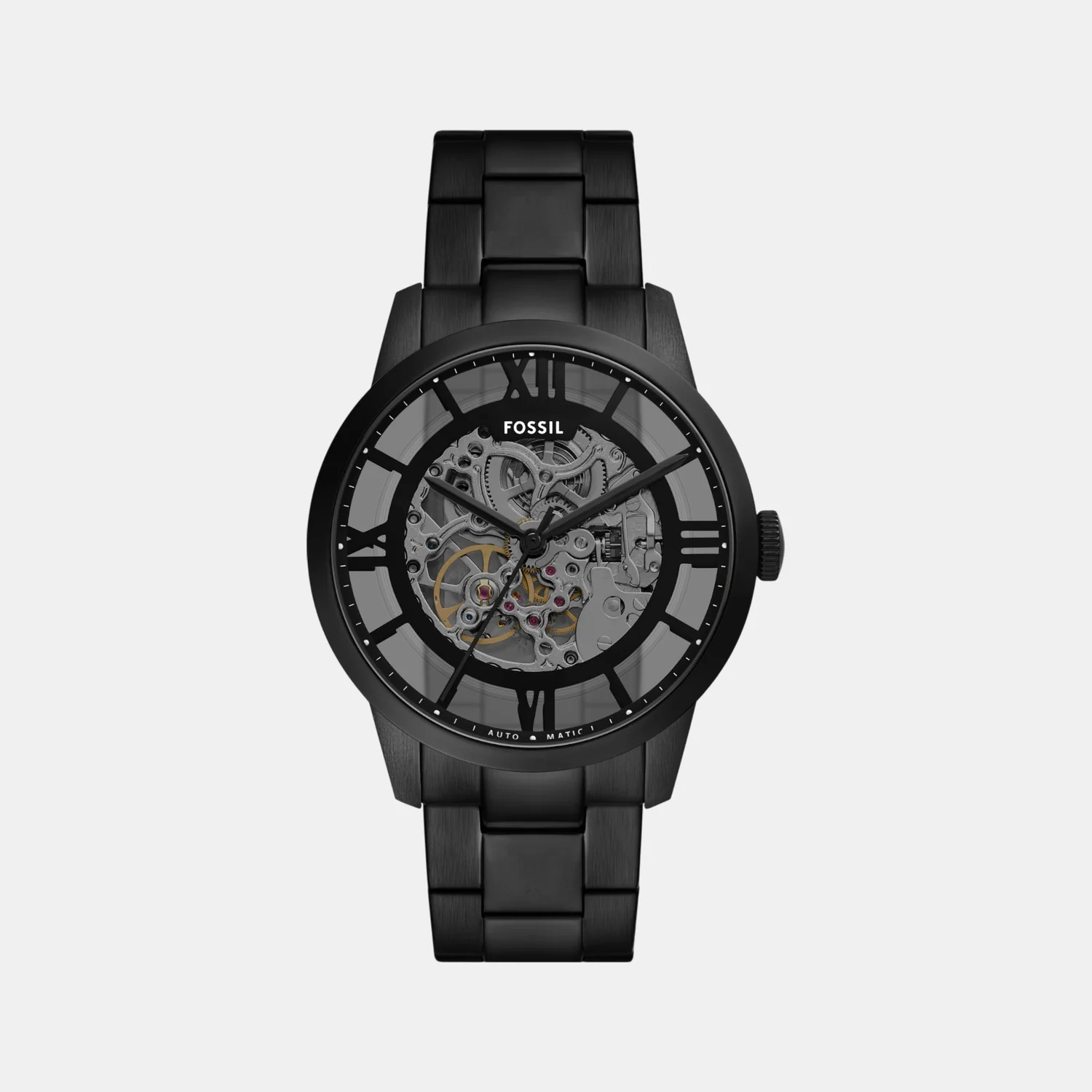 Men Mechanical Clear Dial Analog Stainless Steel Watch ME3269 - Image 2